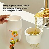 お買い得  トラベルバッグ＆ハンドバッグ-ワンボタン開閉式吊り下げシンクコーナーラック多目的野菜洗浄機/食器洗い機ホルダーキッチン、フルーツに最適 &amp;野菜保存とスープストレーナー