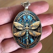 billige Halskjeder og anheng-1 stk Halskjede For Dame Gate Daglig Legering Klassisk Dragonfly