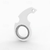 economico Strumenti manuali-Confezione da 2 portachiavi fidget spinner: giocattolo antistress portatile, struttura in metallo resistente, perfetto per adulti e bambini