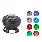 economico Luci di Natale-proiettore di galassie, proiettore di stelle aurora boreale con luci notturne Bluetooth a LED per decorazioni da camera da letto, regali per bambini, adulti, Natale, compleanno