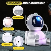 economico Luci di Natale-proiezione stellare galassia luce notturna astronauta proiettore stella nebulosa soffitto luce led 360 regolabile &amp;timer &amp;telecomando per bambini/camera da letto/regali di Natale/compleanno/San