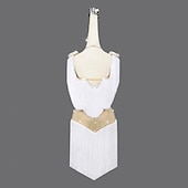 cheap Competition Dress-Latin Dance Dress Rhinestone Tassel Women's Performance Training Sleeveless Salsa Rumba Dancewear Costumes