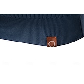 abordables Pulls et cardigans élites pour hommes-Homme Pull Tricoter Tunique Boutons Couleur Unie Henley ancien Quotidien École Maison Vêtement Tenue Printemps Automne Noir Rouge Bordeaux S M L