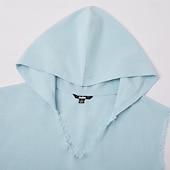  Per uomo Maglietta smanicata Canotta in lino Maglietta senza maniche Senza Maniche Con Cappuccio Estate Semplice Moda Designer Casual Con cappuccio All'aperto Casuale Uscire Bianco Rosa Cachi