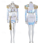  Inspirado em ídolos coreanos Estrela pop Ocasiões Especiais Fantasias Originais Ídolo Virtual for Mulheres Adulto Dia Das Bruxas Carnaval Espetáculo Comic Con Anime Expo