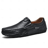 halpa Miesten loaferit ja nauhattomat kengät-Miesten ruskeat slip-on-mokkasiinit ajokengät – joustavat ja rennot loaferit viikonloppumatkoille, työmatkoille ja kesäretkille