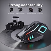 お買い得  バイク＆ＡＴＶアクセサリー-工場OEM K07 ヘルメットヘッドセット ブルートゥース 過充電保護 スピーカー 耐久 オートバイ