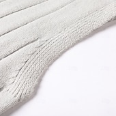 levne pánské svetry vesta-Pánské Svetrová vesta Šaty svetr Pulovrový svetr Vesta Pletený svetr Rýhovaný Kabel Plést Běžné topy Pletený Bez vzoru Do V Módní Na běžné nošení Dovolená Denní nošení Oblečení Podzim Zima Černá Bílá