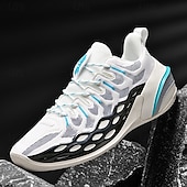 billiga Herrsneakers-herrsneakers i gult och svart mesh – andningsbara lätta sportskor för gym, träning och utomhussport