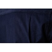 economico Camicie Elite da Uomo-Per uomo Camicia Blu marino scuro Marrone Verde militare Manica Lunga Semplice Colletto a Camicia Scuola Formale Bottoni Abbigliamento Elegante Vintage Cool Quotidiano