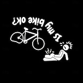 זול חולצות ספורט וחדר כושר-חולצת טי גברים מצחיקה לרוכבי אופניים 'האם האופניים שלי בסדר?' חולצת גרפיקה קצרת שרוול