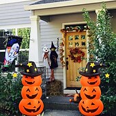 levne Halloween-Halloweenský dýňový balónek nafukovací dýňový mužík extra velký 53,1 palce (135 cm) dýňový houpací párty dekorace dekorační doplněk pro domácí dekoraci luxusní kostým škola festival kulturní