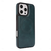 Недорогие Чехлы для iPhone-телефон Кейс для Назначение iPhone 17 Pro Max 17 Air i16 15 14 Pro Max Plus 16e 13 Pro Max Кейс на заднюю панель Защита от удара Ретро ТПУ Кожа PU