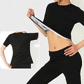 abordables Fajas para mujer-Mujer Plano Terapia física Traje de sauna por Gimnasio De Deporte