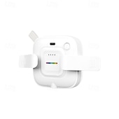 お買い得  スマホカメラアタッチメント-ミニビデオライト スマートフォン用 自撮り LED カメラライト 内蔵リチウム電池 iPhone iPad Samsung 各種写真用携帯電話用