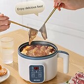お買い得  家庭用器具-1.7L電気炊飯器シングル二層220Vマルチクッカーノンスティックスマートメカニカルマルチクッカー蒸しご飯ポット家庭用
