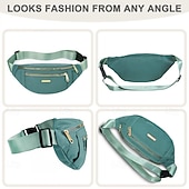 baratos Evento e suprimentos de festa-bolsas de cintura para mulheres, bolsas de ombro crossbody de lazer, bolsas de peito, bolsas de mensageiro, bolsas de cinto masculinas, pochetes da moda, bolsas crossbody leves, pochete para corrida,