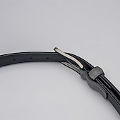 Недорогие Мужские ремни-Муж. ремень Автоматическая пряжка Быстрый выпуск Кожа PU Сплав Прочный Регулируется Полотняное плетение Синий Коричневый на открытом воздухе Повседневные Пояс на талию