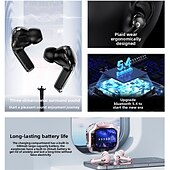 economico Cuffie TWS wireless-696 Q20 Auricolari True Wireless TWS In-ear Bluetooth 5.3 Stereo Suono surround Microfono integrato per Apple Samsung Huawei Xiaomi MI Allenamento in Palestra Sci Campeggio / Escursionismo Affari
