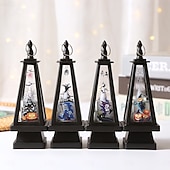 halpa Halloween sisätiloissa-1 kpl 16 * 5,5 cm halloween-koriste led-tuulivalo kynttilävalo sisä- ja ulkokäyttöön juhlakoriste-esinevalo