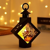 halpa Halloween sisätiloissa-1 kpl 13,5 cm halloween led-kynttilä tuulivalo koriste halloween juhlatarvikkeet tunnelmakoriste valoriipus
