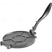 economico Utensili da cucina-macchina per tortillas manuale in lega di alluminio, modellatrice per pasta di mais, utensile per pancake, gadget da cucina per cucinare in casa