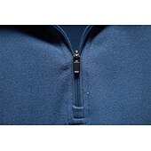 economico Felpe e Sweatshirt Elite da Uomo-Per uomo Felpa con zip corta Nero Blu marino Blu Verde Cachi Collo Alto Semplice Lavoro Sport &amp; Outdoor Casuale senza stampa Cool Casual Maglione Primavera Autunno Abbigliamento Felpe con cappuccio