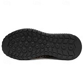 baratos Botas de cano curto-Tênis casual masculino de cano alto em couro sintético marrom com sola de borracha antiderrapante – calçado esportivo confortável com cadarço para caminhadas ao ar livre, viagens e uso diário