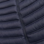 preiswerte Herren Steppweste-Herren Steppweste Weste Gilet Urlaub Täglich Date Mode Lässig Winter Tasche Polyester Warm Bequem Einfarbig Reisverschluss Stehkragen Normale Passform Schwarz Marineblau Grau Weste