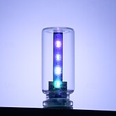 economico Luci decorative-Luce notturna USB per auto, dimmerabile, luce d&#039;atmosfera, spina USB, luce interna per auto, 4 colori, mini lampadina a LED, luci notturne per auto, campeggio, festa, decorazione per la camera da