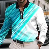 בגדי ריקוד גברים מופשט גאומטרי פּוֹלוֹ שרוול ארוך חולצות פולו דש עסקים מזדמנים בגדי ספורט ומנוחה לבוש יומיומי הדפסת תלת מימד רבע זיפ פולו אביב סתיו חורף אודם פול תלתן זול פולו גיאומטרי לגברים-בגדי ריקוד גברים מופשט גאומטרי פּוֹלוֹ שרוול ארוך חולצות פולו דש עסקים מזדמנים בגדי ספורט ומנוחה לבוש יומיומי הדפסת תלת מימד רבע זיפ פולו אביב סתיו חורף אודם פול תלתן