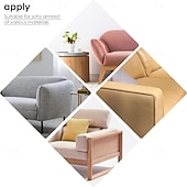 tanie Artykuły domowe-Składany stolik podłokietnikowy do sofy z bambusa w stylu vintage z uchwytem na kubek – nie wymaga montażu, należy myć ręcznie, naturalne drewno &amp;wykończenie w kolorze czarnym, drewno liściaste