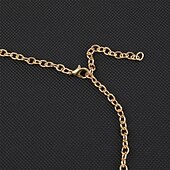 abordables Parures de Bijoux-Parure de bijoux 2 Chrome 1 Collier Boucles d&#039;oreilles Femmes Élégant ancien Mode Le style rétro Classique Parure de Bijoux Pour Mariage Soirée robe demoiselle d honneur