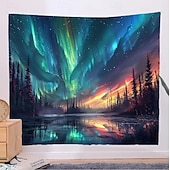 billige Veggoppheng-tapet Veggtepper Galakse Rom 3D Mystiker Soverom Stue Sovesal Dekorasjoner Vegg Dør Bakgrunn