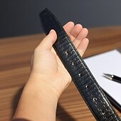 billiga Herrbälten-Herr Skärp Midjebälte Svart 8 PU läder Legering Modernt Modernt Enfärgad / vanlig färg Semester Dagliga kläder Ledigt / vardag
