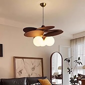 economico Luci Isola cucina-Lampadario a sospensione a LED, lampadario in rattan, lampadario moderno in oro, lampadario a sospensione vintage, lampadario a sfera con montaggio a filo sul soffitto, 110-240 V, 110-265 V