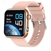 baratos Smartwatch-iMosi TK50 Relógio inteligente 1.72 polegada Relógio inteligente Bluetooth Monitoramento de temperatura Podômetro Aviso de Chamada Compatível com Android iOS Feminino Masculino Chamadas com Mão Livre