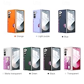 cheap Samsung Cases-Phone Case For Samsung Galaxy Z Fold 7 Z Fold 6 Back Cover Card Slot Shockproof Retro PC