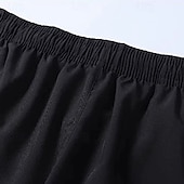 abordables Survêtements-Homme Combinaisons d'entraînement Ensemble de sport 3 pièces Couleur Unie Ensemble Vêtements Été # 1 # 2 Basket-ball Course Yoga Taille haute Séchage Rapide Manche Courte Sport Tenues de Sport