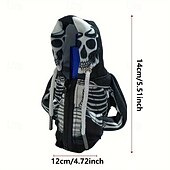 economico Copristerzo per auto-Decorazione divertente per Halloween con cappuccio per cambio marcia, una mini copertura universale per le leve del cambio, perfetta per valorizzare gli interni dell'auto e come regalo fantastico.