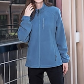 levne Fleece a 3 v 1 bundy-Dámské Dağcı Ceketi Fleecová bunda Termo bunda Zima Venkovní Termální Vrchní část oděvu Modrá Tmavomodrá Světle modrá