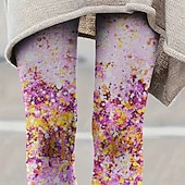 Per donna Pantaloni Leggings Leggings comodi Streetwear Casual Lunghezza intera Vita Alta Stampe Grafiche Elastico in vita Stampato Traspirabilità Confortevole Elasticizzato Vacanza Streetwear economico -Per donna Pantaloni Leggings Leggings comodi Streetwear Casual Lunghezza intera Vita Alta Stampe Grafiche Elastico in vita Stampato Traspirabilità Confortevole Elasticizzato Vacanza Streetwear