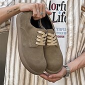 billiga Tillfällig-Herrskor med snörning i tyg, lätta och bekväma skor för vardagsbruk och resor