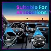 ieftine Serviciul vehiculului-Suport auto ultra magnetic flexibil, cu aspirație puternică, suport reglabil pentru bord, suport magnetic pliabil pentru telefon mobil, suport universal pentru navigație GPS
