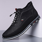 preiswerte Sneaker für Herren-braune High-Top-Wanderschuhe für Herren – bequeme Schnürschuhe für große Füße, Reisen und lange Wanderungen