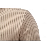 abordables Pulls et cardigans élites pour hommes-Homme Pull Tricoter Tunique Boutons Couleur Unie Henley ancien Quotidien École Maison Vêtement Tenue Printemps Automne Noir Rouge Bordeaux S M L