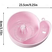 cheap Fruit &amp; Vegetable Tools-2pcs Snail Shaped Fruit Washer with Strainer Automatic Cleaning Basket with Efficient Draining System Heavy-Duty Plastic Kitchen Sink Organizer for Fruits, Vegetables, Pasta