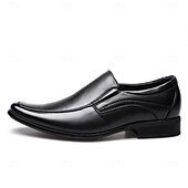 levne Pánské nazouváky a mokasíny-Pánské nazouvací společenské boty - mokasíny s hranatou špičkou pro business casual do kanceláře, na svatbu i na každodenní nošení