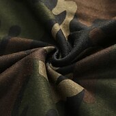 economico Felpa Tattica-Per uomo Felpa con cappuccio Felpa con cappuccio tattica Felpa con cappuccio mimetica Nero Grigio mimetico Verde mimetico Grigio Con Cappuccio Mimetico Tasca Sport &amp; Outdoor Casuale Quotidiano