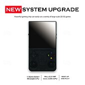 abordables Consoles de Jeux Vidéo-Console de jeu portable rétro open source T16 Max 64 Go, 5 couleurs disponibles, lecteur vidéo portable, système Linux, écran IPS de 4,0 pouces